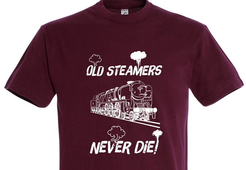 Old MNs Never die Burgundy T-Shirt Old MNs Never die Burgundy T-Shirt
