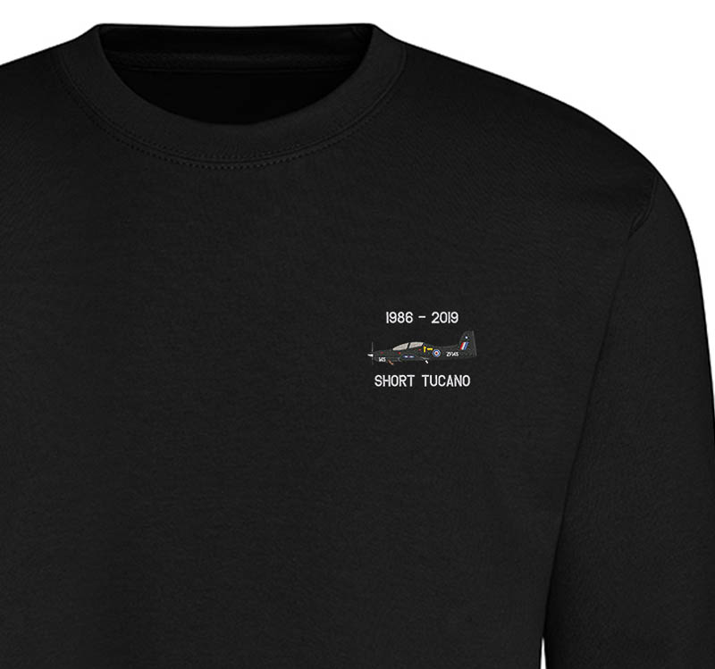 72 squadron tucano Dark Black Sweatshirt 72 squadron tucano Dark Black Sweatshirt