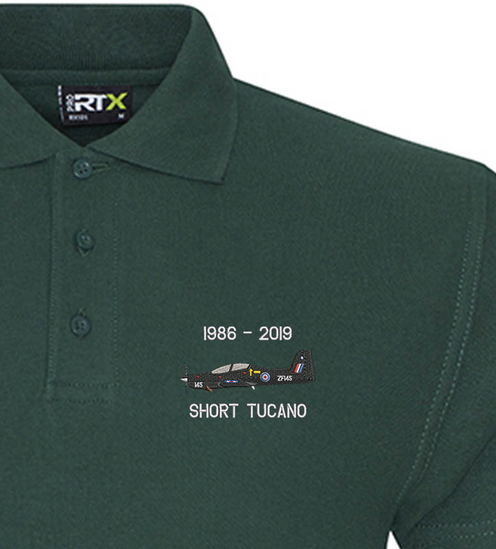 72 squadron tucano Forest Green Polo 72 squadron tucano Forest Green Polo