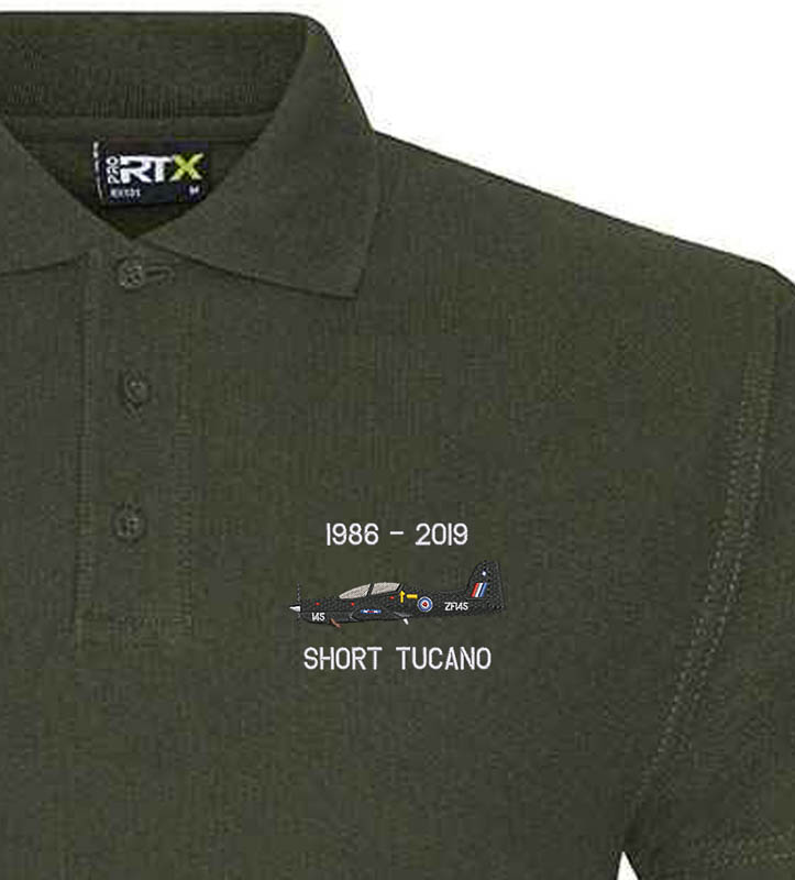 72 squadron tucano Military Green Polo 72 squadron tucano Military Green Polo