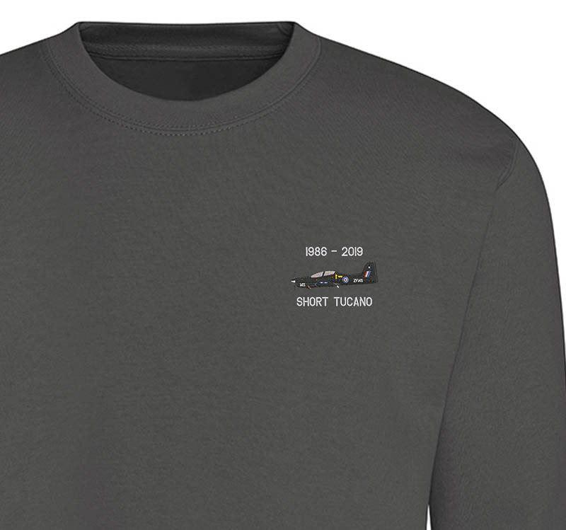 72 squadron tucano Steel Grey Sweatshirt 72 squadron tucano Steel Grey Sweatshirt