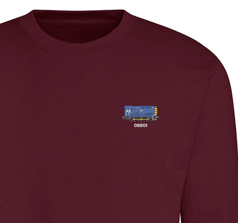 Class 08 BR Blue Burgundy Sweatshirt Class 08 BR Blue Burgundy Sweatshirt