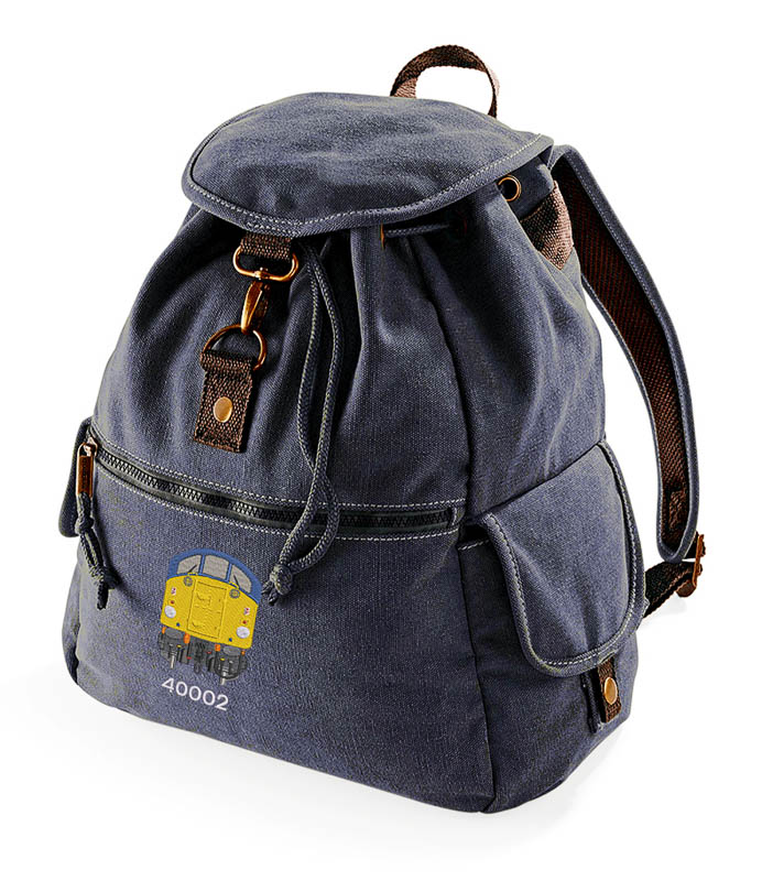 Class 40 40002 Navy Blue Rucksack Class 40 40002 Navy Blue Rucksack