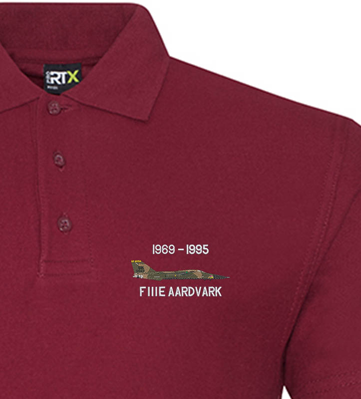 F111E UH 79th TFS Burgundy Polo F111E UH 79th TFS Burgundy Polo