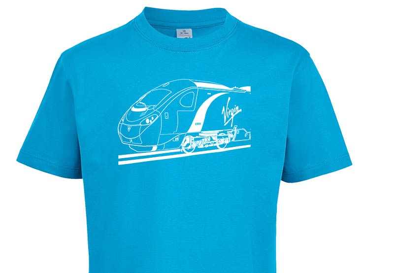 Kids Aqua 390 Pendolino Cab T-Shirt