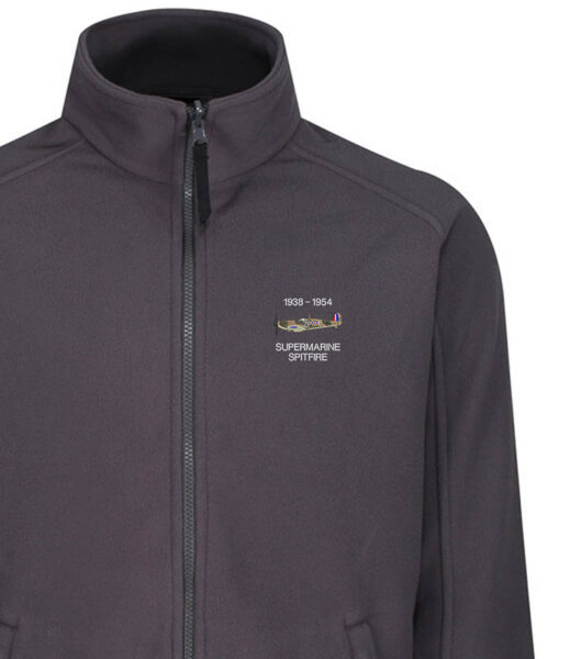 Spitfire 74 Sqn ZP-E Seal Grey Fleece