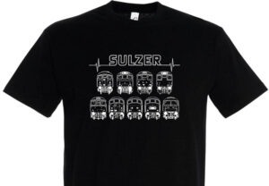 Sulzer heartbeat Black T-Shirt