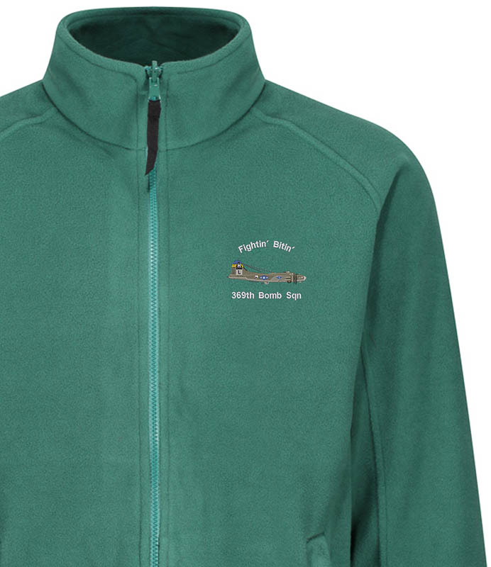 B17F 369 BG Green Forest Green Fleece B17F 369 BG Green Forest Green Fleece