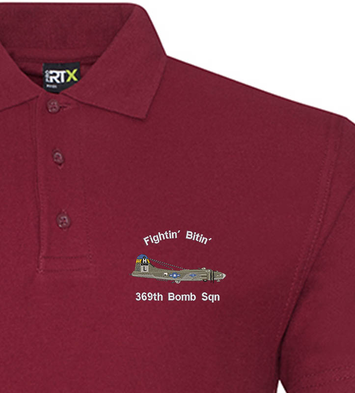 B17F 369 BG Green Burgundy Polo B17F 369 BG Green Burgundy Polo