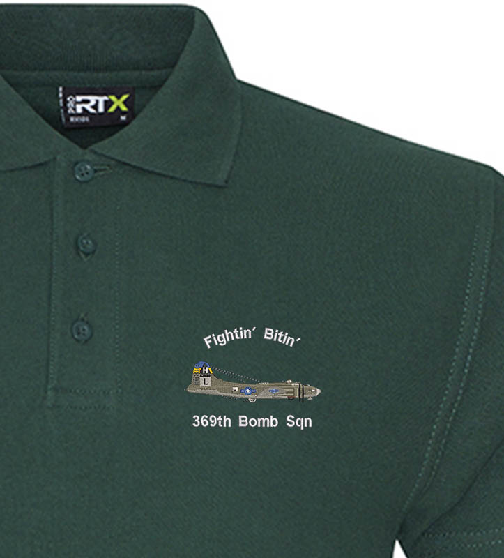B17F 369 BG Green Forest Green Polo B17F 369 BG Green Forest Green Polo