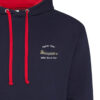 B17F 369 BG Green Navy and Red hoodie B17F 369 BG Green Navy and Red hoodie