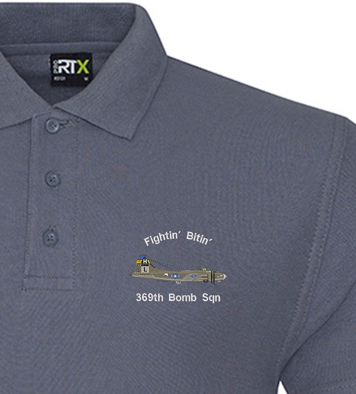 B17F 369 BG Green Seal Grey Polo B17F 369 BG Green Seal Grey Polo