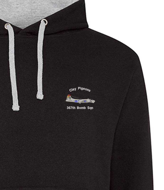 B17G 367BS Bare Metal Black and Heather hoodie B17G 367BS Bare Metal Black and Heather hoodie