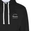 B17G 367BS Bare Metal Black and White hoodie B17G 367BS Bare Metal Black and White hoodie