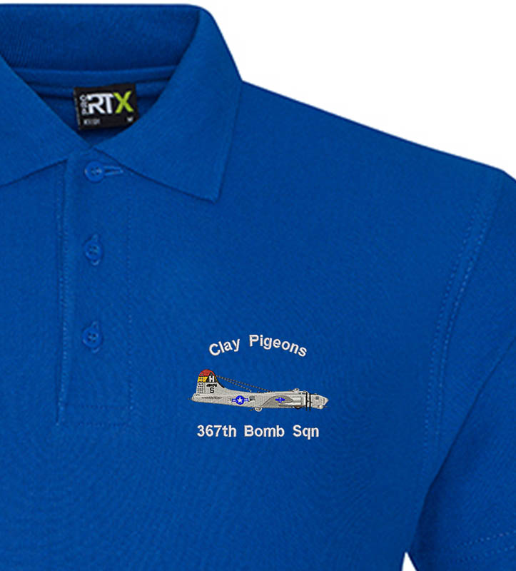 B17G 367BS Bare Metal Royal Blue Polo B17G 367BS Bare Metal Royal Blue Polo