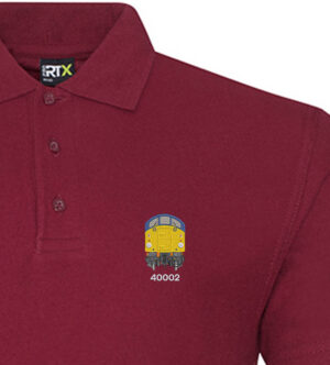 Class 40 40002 Burgundy Polo Class 40 40002 Burgundy Polo