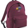 D8568 BR Blue Burgundy Backpack D8568 BR Blue Burgundy Backpack