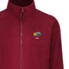 D8568 BR Blue Burgundy Fleece D8568 BR Blue Burgundy Fleece