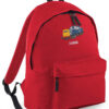 D8568 BR Blue Classic Red Backpack D8568 BR Blue Classic Red Backpack