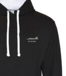 Gripen Black and White hoodie