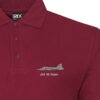 Gripen Burgundy Polo Gripen Burgundy Polo