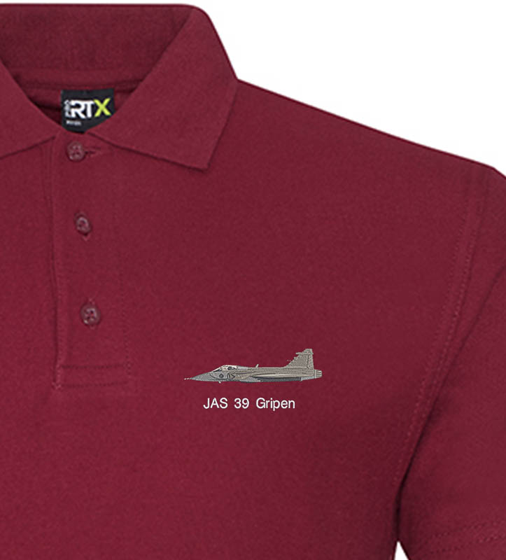 Gripen Burgundy Polo Gripen Burgundy Polo