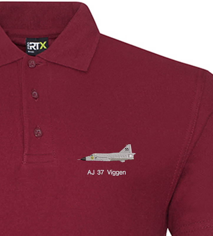 Viggen Burgundy Polo Viggen Burgundy Polo