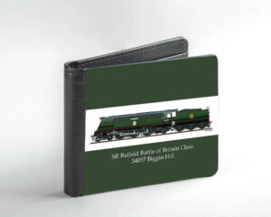 34057 SB Profile Faux Leather Wallet.jpg SR Battle of Britain Class 34057 Biggin Hill Wallets