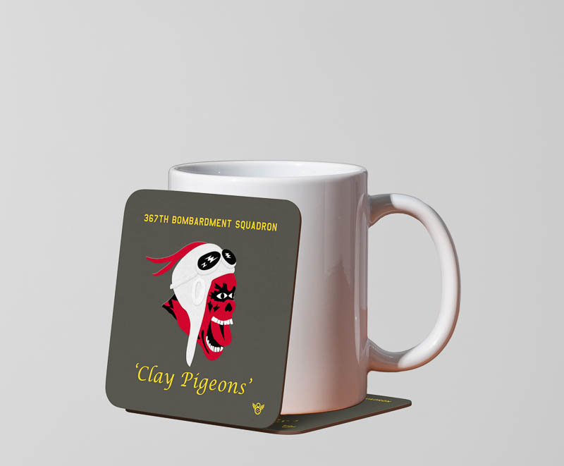 367 BS Mug Coaster.jpg 367th Bomb Squad Coaster