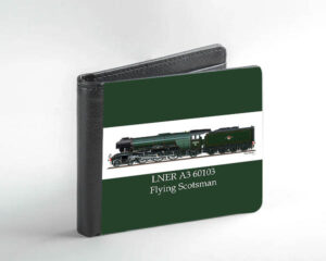 60103 SB Profile Faux Leather Wallet.jpg LNER A3 60103 Flying Scotsman Wallets