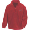 Gripen Red Zip Neck Fleece Gripen Red Zip Neck Fleece