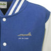 Gripen Royal Blue and White Varsity Jacket Gripen Royal Blue and White Varsity Jacket