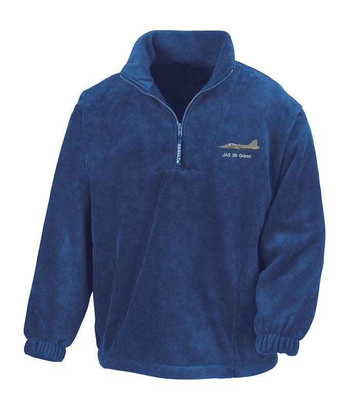 Gripen Royal Blue Zip Neck Fleece Gripen Royal Blue Zip Neck Fleece