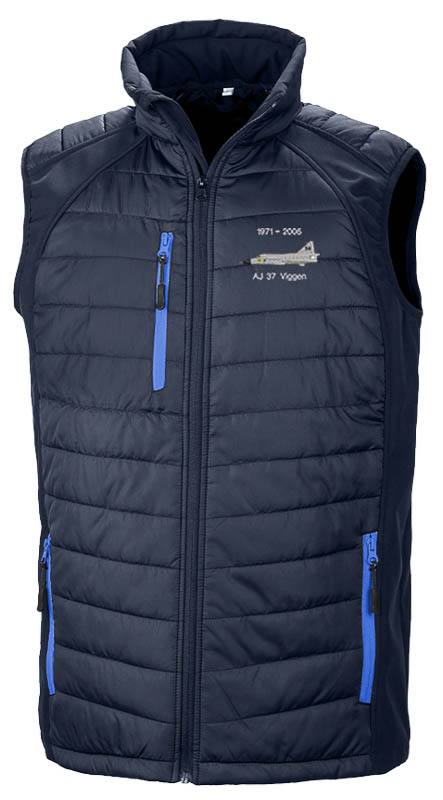 Viggen Navy and Royal Blue Body Warmer Viggen Navy and Royal Blue Body Warmer