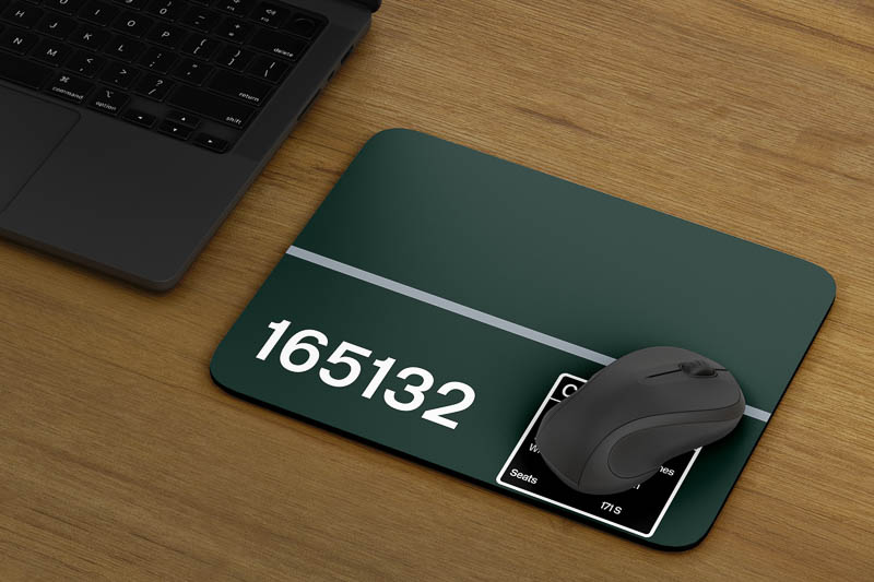165132 GW Green mouse mat 165132 GW Green mouse mat