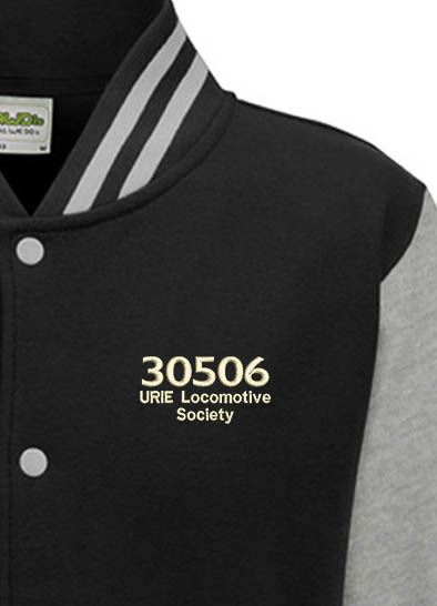 506 BR Black Black grey Varsity Jacket 506 BR Black Black grey Varsity Jacket