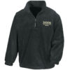 506 BR Black Black Zip Neck Fleece 506 BR Black Black Zip Neck Fleece