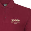 506 BR Black Burgundy Polo 506 BR Black Burgundy Polo