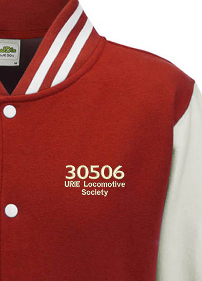 506 BR Black Red and White Varsity Jacket 506 BR Black Red and White Varsity Jacket