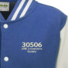 506 BR Black Royal Blue and White Varsity Jacket 506 BR Black Royal Blue and White Varsity Jacket