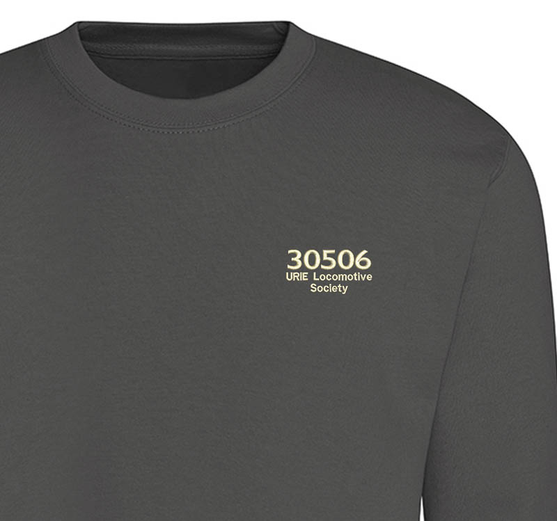 506 BR Black Steel Grey Sweatshirt 506 BR Black Steel Grey Sweatshirt