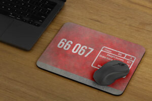 66067 DB Schenker Red weathered mouse mat 66067 DB Schenker Red weathered mouse mat