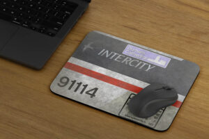 91114 Intercity Swift weathered with name mouse mat 91114 Intercity Swift weathered with name mouse mat