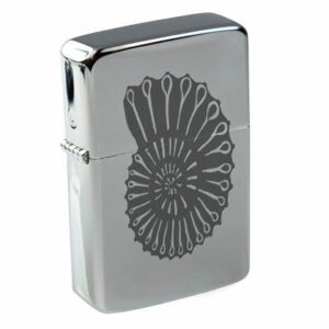 Ammonite NEW v005 Steel Lighter.jpg Ammonite Flip Lighter