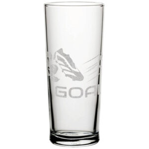 Goal Laser Cut Pint Glass