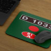 Mouse Mat D1033 Green Mouse Mat D1033 Green