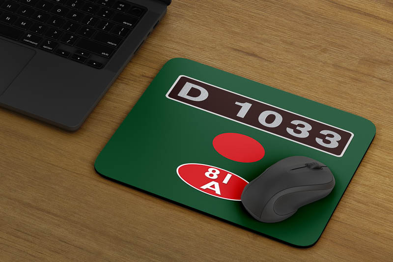 Mouse Mat D1033 Green Mouse Mat D1033 Green