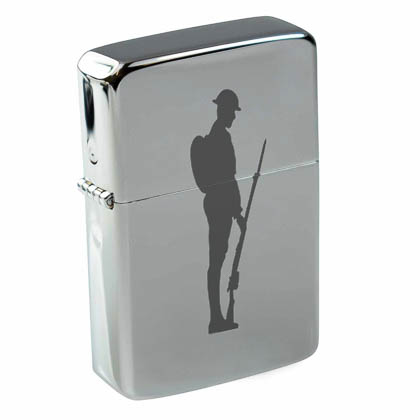 Soldier Silhoette v001 Steel Lighter.jpg Goal Flip Lighter