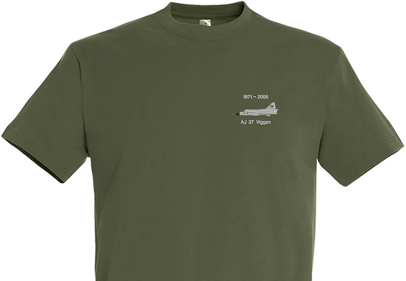 Viggen Army Green T-Shirt Viggen Army Green T-Shirt