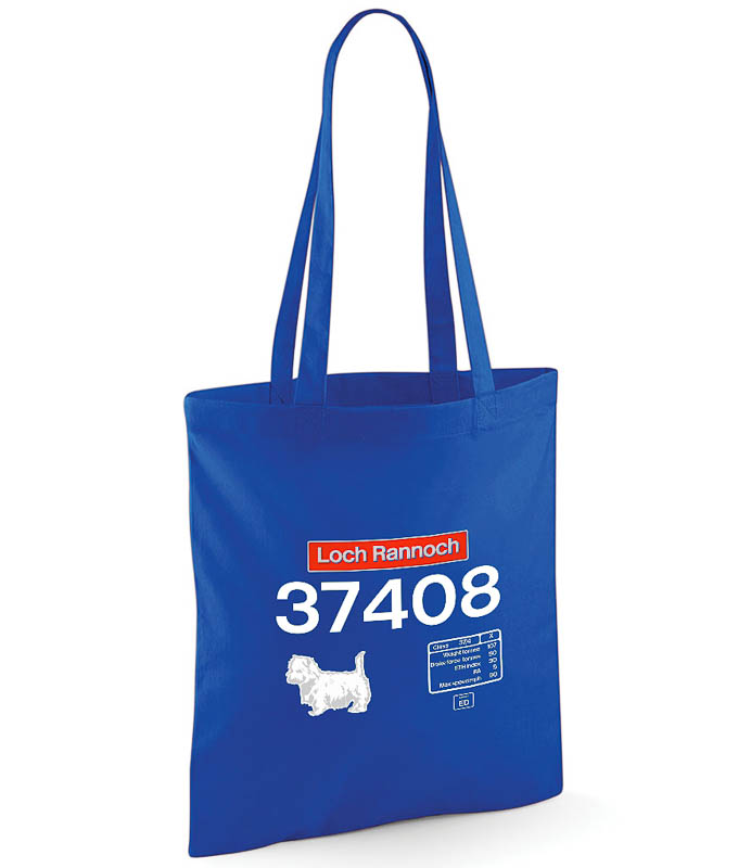 37408 Large Logo with name Tote Bag.jpg Loco Data Panel Tote Bag